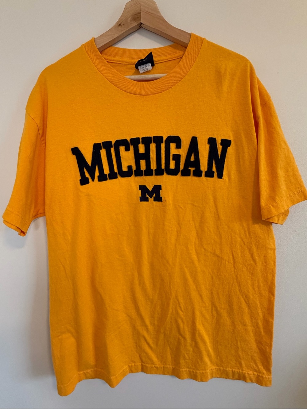 Michigan Graphic Short Sleeve T-Shirt - Yellow